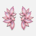 Boucles d'oreilles pendantes pour femmes avec zircon 2