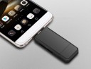 Kortläsare 3 i 1 för telefon och dator Kontakter USB-A, USB-C och Micro USB För SD- och Micro SD-kort USB 2.0 Svart 3