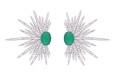 Boucles d'oreilles pendantes pour femmes avec zircon 1