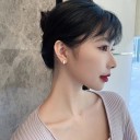 Pendientes colgantes con forma de chanclas para mujer 2