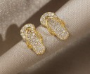Pendientes colgantes con forma de chanclas para mujer 5