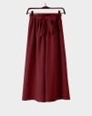 Pantalons larges pour femmes avec nœud 5