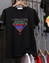 Dam dekorerad T-shirt B311 2