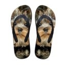 Damtofflor med hundmotiv 6