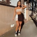 Dámský crop top a sukně 2