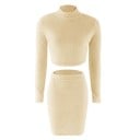 Crop top och kjol för kvinnor B1001 5