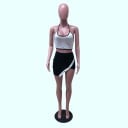 Top y falda de mujer B1073 1