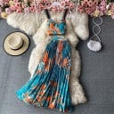 Dámský crop top a sukně B907 4
