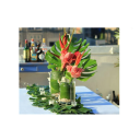 24 pcs Artificial Tropical Palm Leaves 20x24.5 cm Table Decoration Jungle Safari Summer Hawaiian Weddings Birthdays Parties Home Decor 3