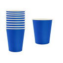 24 pcs Copos de papel para bebidas Azul escuro copos descartáveis Copos de festa para limonadas sumos celebrações aniversários catering 1
