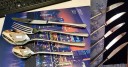 24 pcs - Ensemble de couverts en acier inoxydable Luxory 6