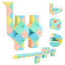 24 Piece Folding Snake Puzzle 2