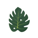 24 τμχ Τεχνητά τροπικά φύλλα φοινίκων 8x10 εκ Διακόσμηση τραπεζιού Ζούγκλα Σαφάρι Καλοκαιρινές Χαβάη Γάμοι Γενέθλια Πάρτι Οικιακή διακόσμηση 1