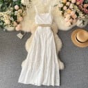 Dámský crop top a sukně B988 1