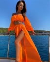 Dámský crop top a sukně P3291 5