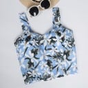 Dámský crop top se vzorem 5