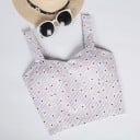 Dámský crop top se vzorem 18
