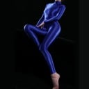 Lång elastisk jumpsuit för kvinnor 5