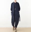 Långskjorta jumpsuit för kvinnor 3
