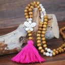 Collar largo de mujer con cuentas 12