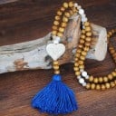 Collar largo de mujer con cuentas 16
