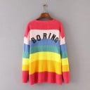 Suéter arcoiris mujer A2272 3