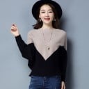 Suéter bicolor para mujer G371 2