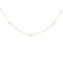 Kvinnors delikat halsband med stenar 2