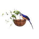 25 cm creatieve handgemaakte kunstmatige papegaai decoratieve vogel gemaakt van schuim en veren realistische takdecoratie interieurdecoratie exotische look 7