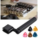 25-teiliges Gitarren-Reparatur-Werkzeugset mit Tragetasche, komplettes Werkzeug zur Gitarrenwartung, Stimmgerät, Stiftzieher, Lineal, Schraubendreher, Schraubenschlüssel 7