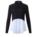 Suéter combinado de mujer 1