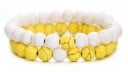 Bracciale di perline da donna 2 pezzi J3231 1
