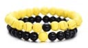 Bracciale di perline da donna 2 pezzi J3231 5