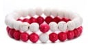 Bracciale di perline da donna 2 pezzi J3231 7