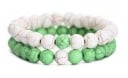 Bracciale di perline da donna 2 pezzi J3231 9