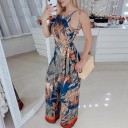 Sommar jumpsuit för kvinnor med remmar A2034 1