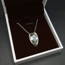 Damhalsband med ametist G654 2