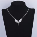 Damhalsband med ängel G557 2