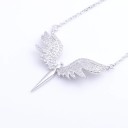 Damhalsband med ängel G557 5