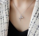 Damhalsband med ängel G675 2