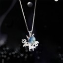 Damhalsband med djävulen D572 6
