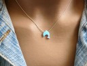Damhalsband med en delfin 2