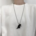 Damhalsband med dinosaurie 2