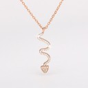Damhalsband med orm D73 1