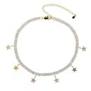 Damhalsband med stjärnor G795 2