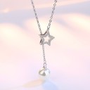 Stjärnhalsband för kvinnor D675 2