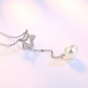 Stjärnhalsband för kvinnor D675 5