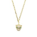 Damhalsband med en jaguar 2