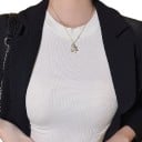 Enhörningshalsband för kvinnor D324 4