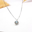 Damhalsband med sten A1432 1